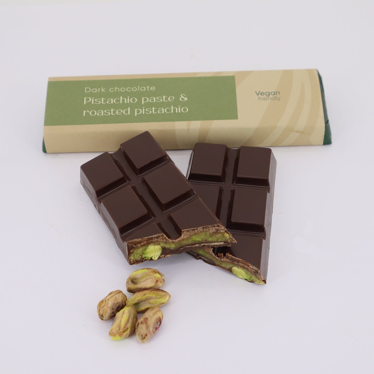 TABLET 50 G DARK PISTACHIO (V)