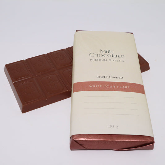 TABLET 100 G MILK KNEFE CHEESE