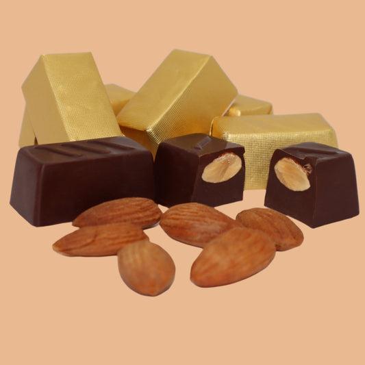 WRAPPED DARK 1 ALMOND (V)