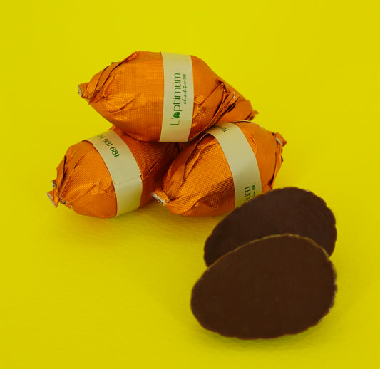 MILK ORANGE EASTER EGGS