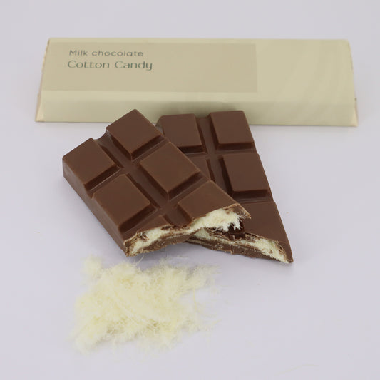 TABLET 50 G MILK COTTON CANDY